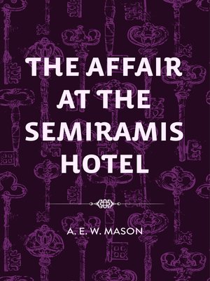 cover image of The Affair at the Semiramis Hotel